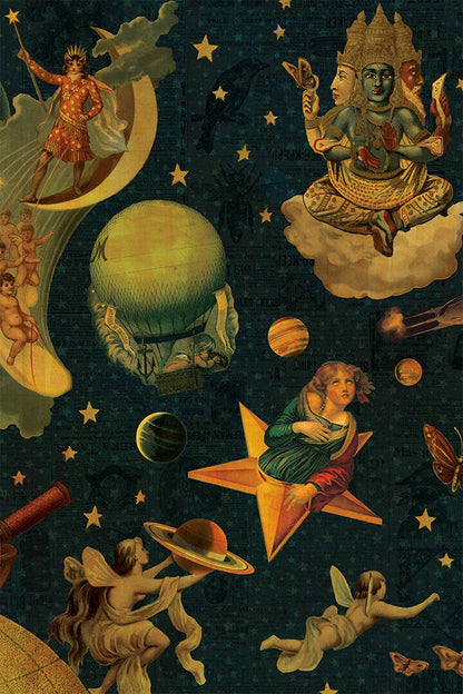 Smashing Pumpkins Mellon Collie Men Woman Music Album Poster Wall Art Print Home Wall Decor