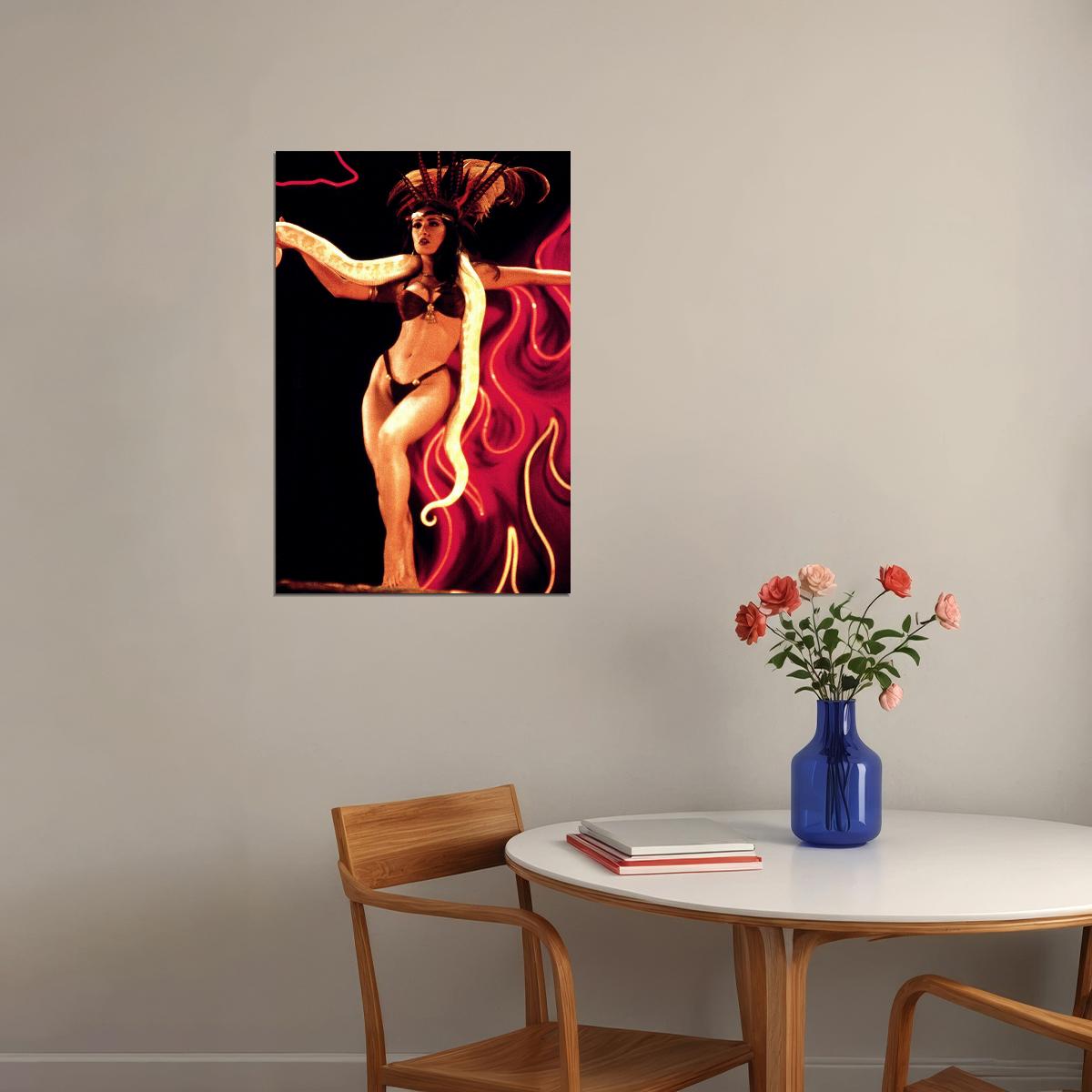 Salma Hayek From Dusk Till Dawn Poster Wall Art Print Home Wall Decor