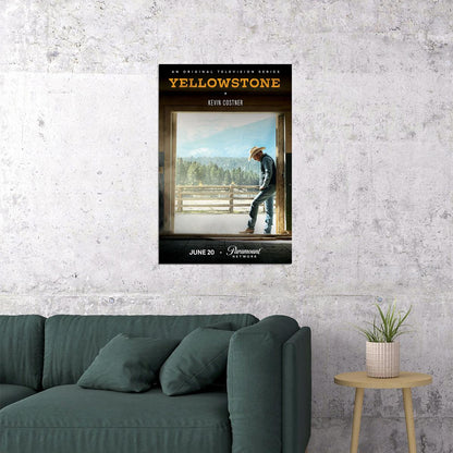 Yellowstone Tv Series Fight Usa Drama Poster Wall Art Print Home Wall Decor