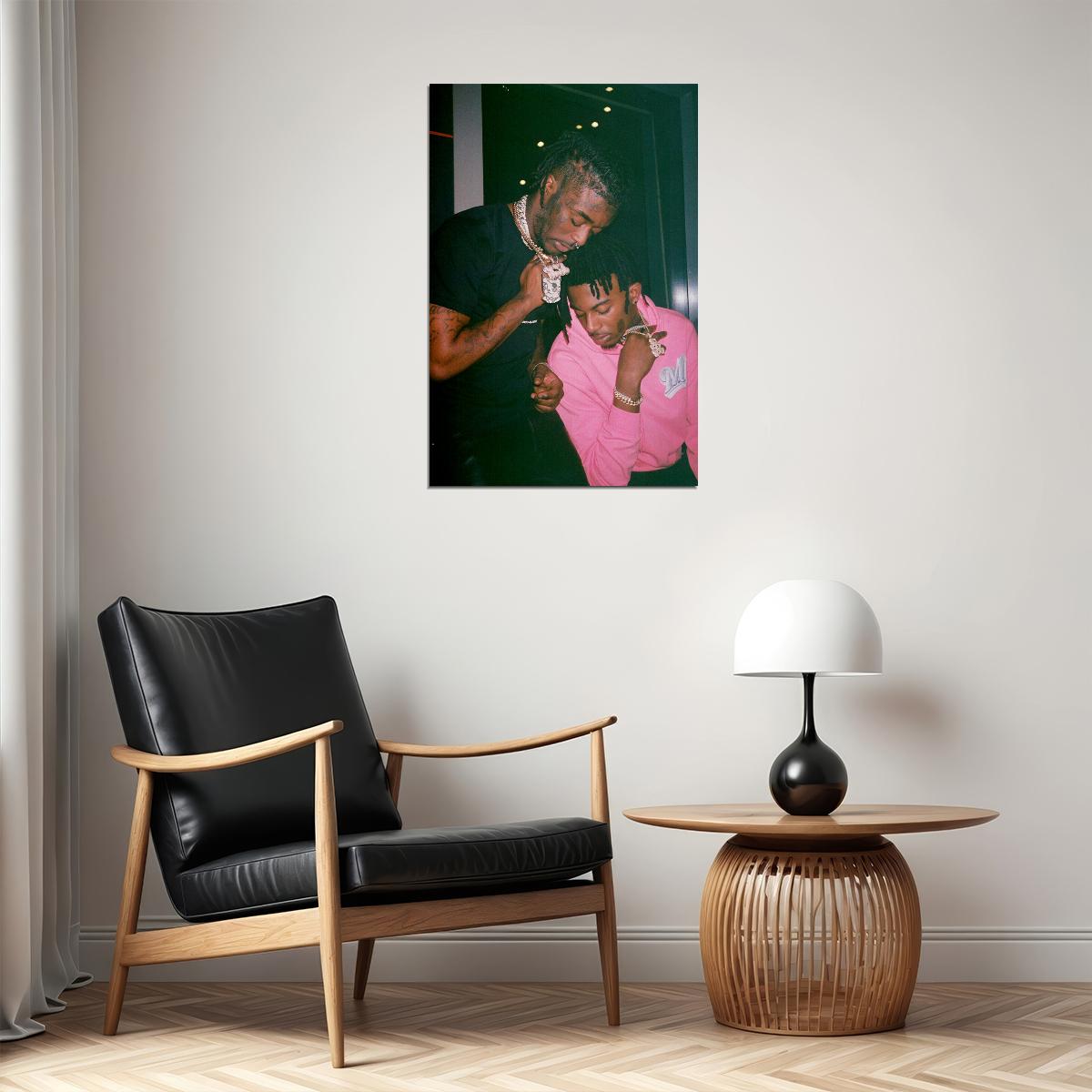 Playboi Carti And Lil Uzi Vert Rap Hip Hop Singer Star Poster Wall Art Print Home Wall Decor