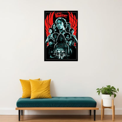 The Warriors Classic Movie Crime Thriller Action Poster Wall Art Print Home Wall Decor