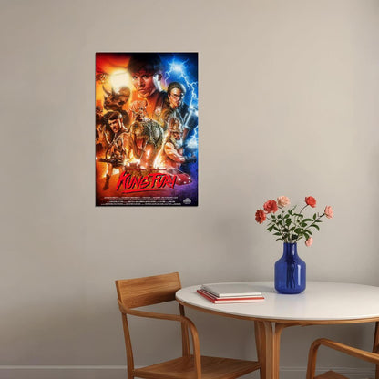 Kung Fury Movie Action Comedy Poster Wall Art Print Home Wall Decor