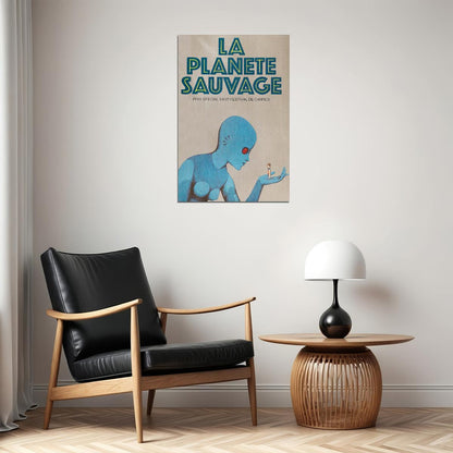 Fantastic Planet La Planete Sauvage Movie Poster Wall Art Print Home Wall Decor