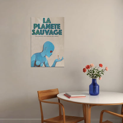 Fantastic Planet La Planete Sauvage Movie Poster Wall Art Print Home Wall Decor