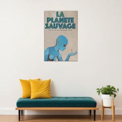 Fantastic Planet La Planete Sauvage Movie Poster Wall Art Print Home Wall Decor