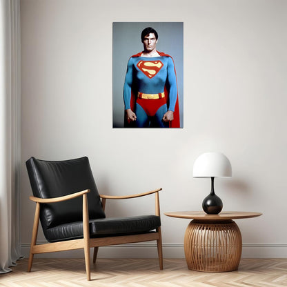 Christopher Reeve As Superman Poster Wall Art Print Home Wall Decor