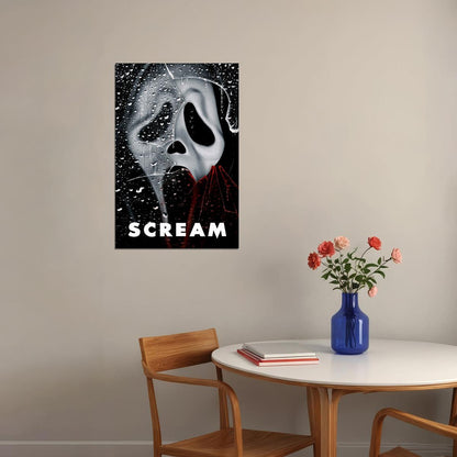 Scream Film Horror Thriller Poster Wall Art Print Home Wall Decor