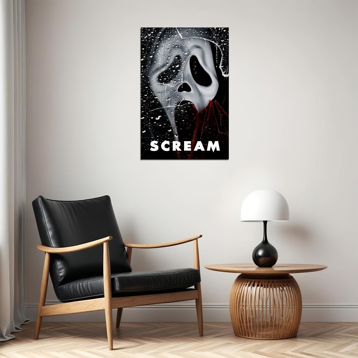 Scream Film Horror Thriller Poster Wall Art Print Home Wall Decor