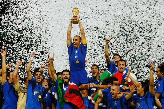 World Cup Champions 2006 Italy Vintage Sport Poster Wall Art Print Home Wall Decor