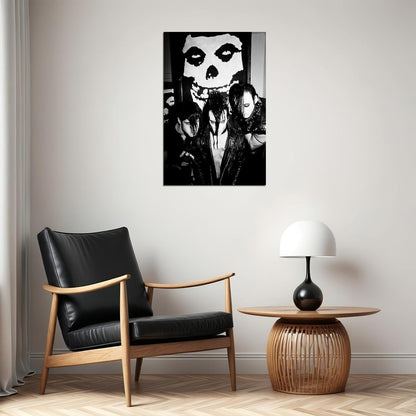 The Misfits Rock Music Band Rock Group Star Poster Wall Art Print Home Wall Decor