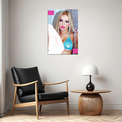 Singer Kim Petras Slut Pop Music Album Poster Wall Art Print Home Wall Decor