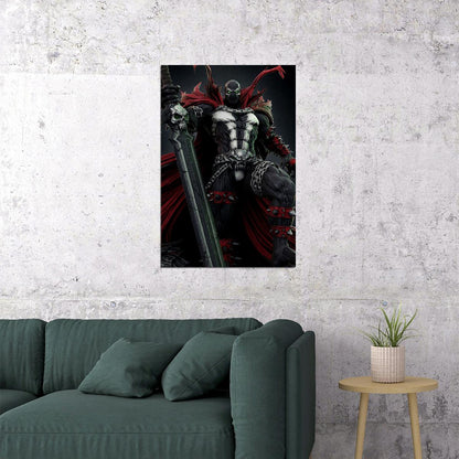 Spawn Movie Action Fantasy Poster Wall Art Print Home Wall Decor