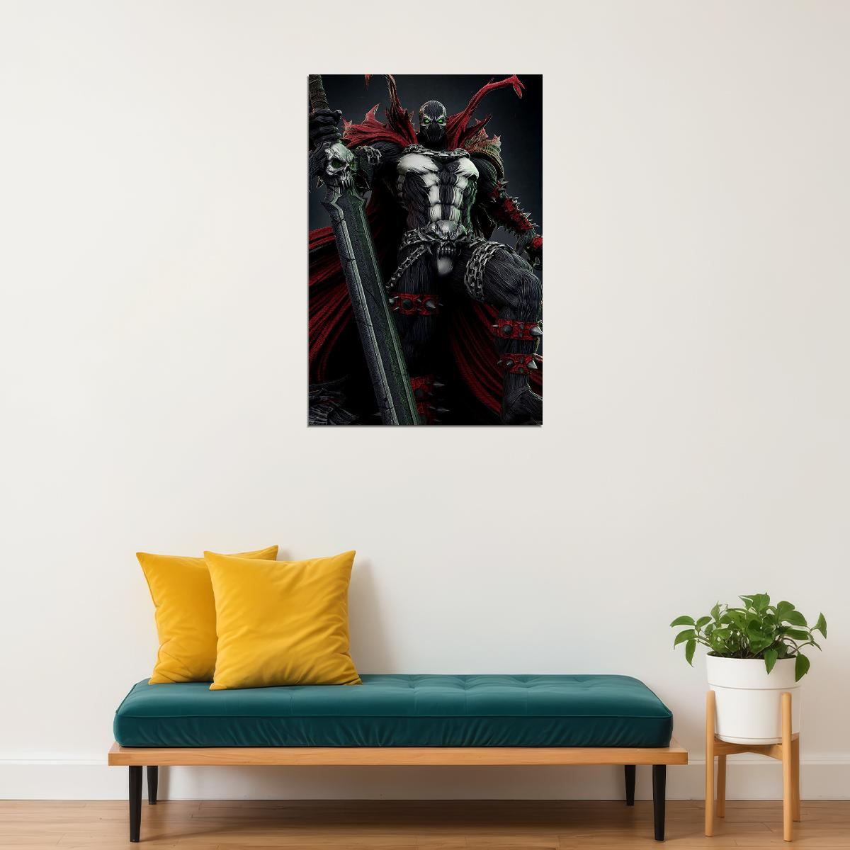 Spawn Movie Action Fantasy Poster Wall Art Print Home Wall Decor