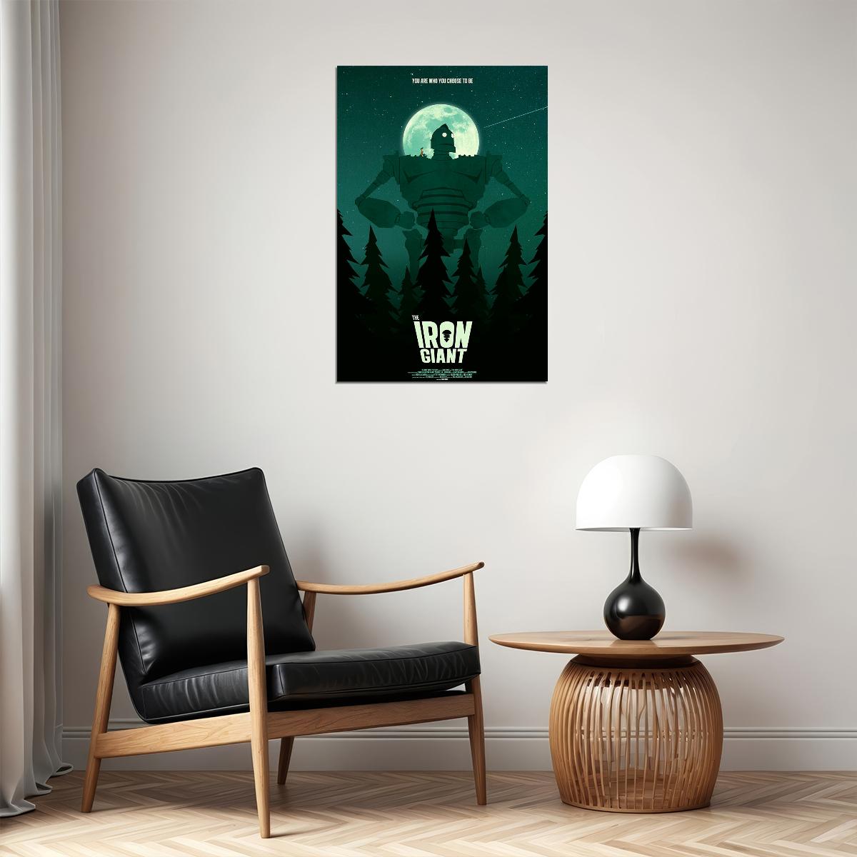 The Iron Giant Adventure Movie Poster Wall Art Print Home Wall Decor