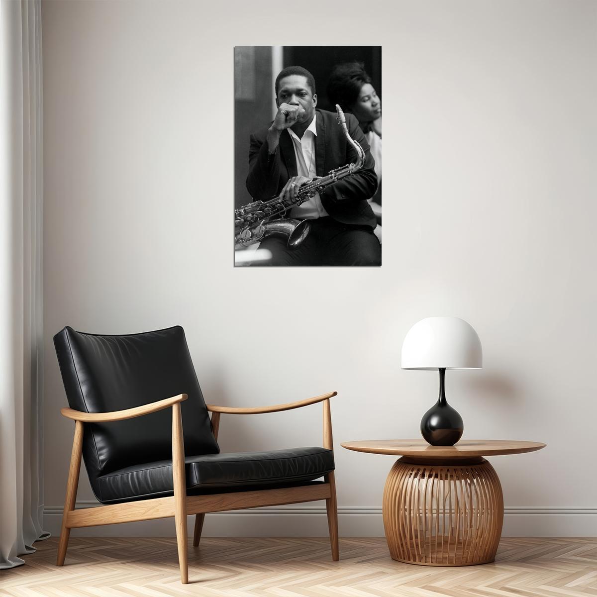 John Coltrane Jazz Musician Music Artist Poster Wall Art Print Home Wall Decor