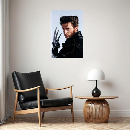 X Men Wolverine Hugh Jackman Movie Poster Wall Art Print Home Wall Decor