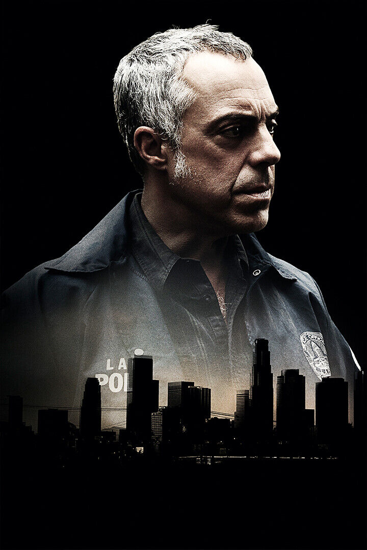 Bosch Titus Welliver Crime Drama Usa Tv Show Poster Wall Art Print Home Wall Decor