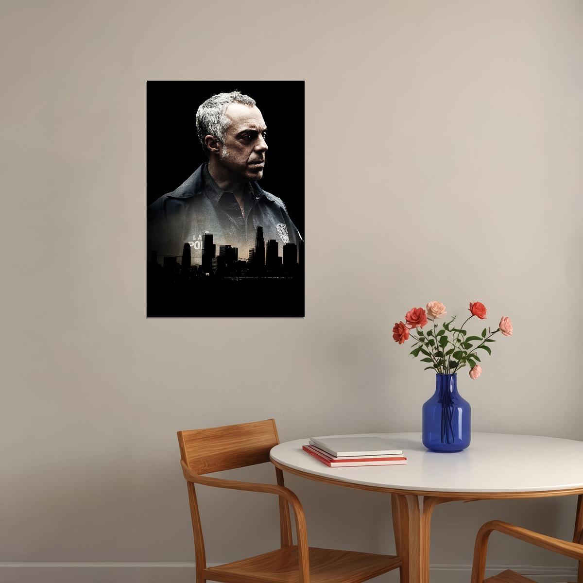 Bosch Titus Welliver Crime Drama Usa Tv Show Poster Wall Art Print Home Wall Decor