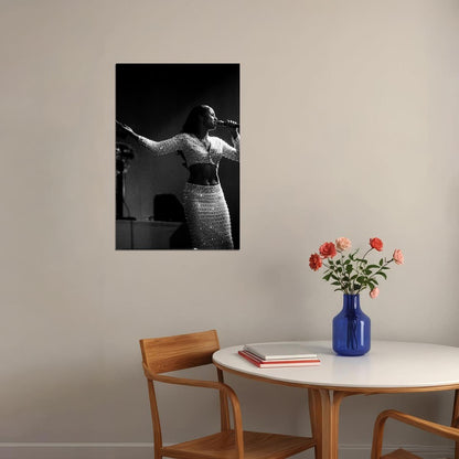 Sade 80's 90's Beauty Singer Musician Star Poster Wall Art Print Home Wall Decor