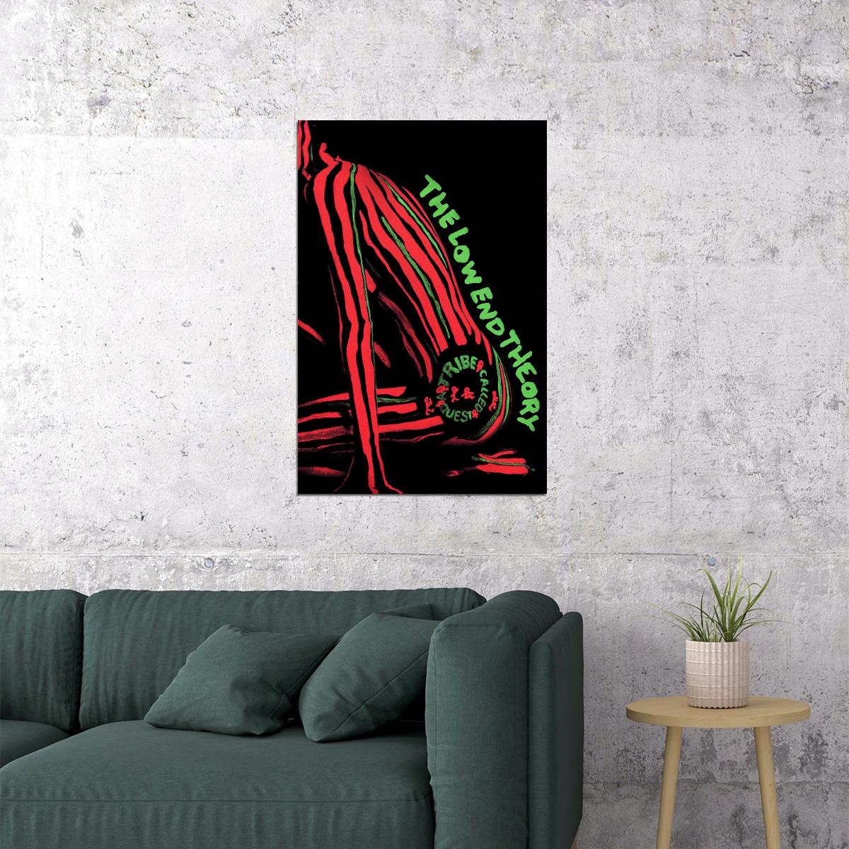 A Tribe Called Quest The Low End Theory Rap Artist Music Poster Wall Art Print Home Wall Decor