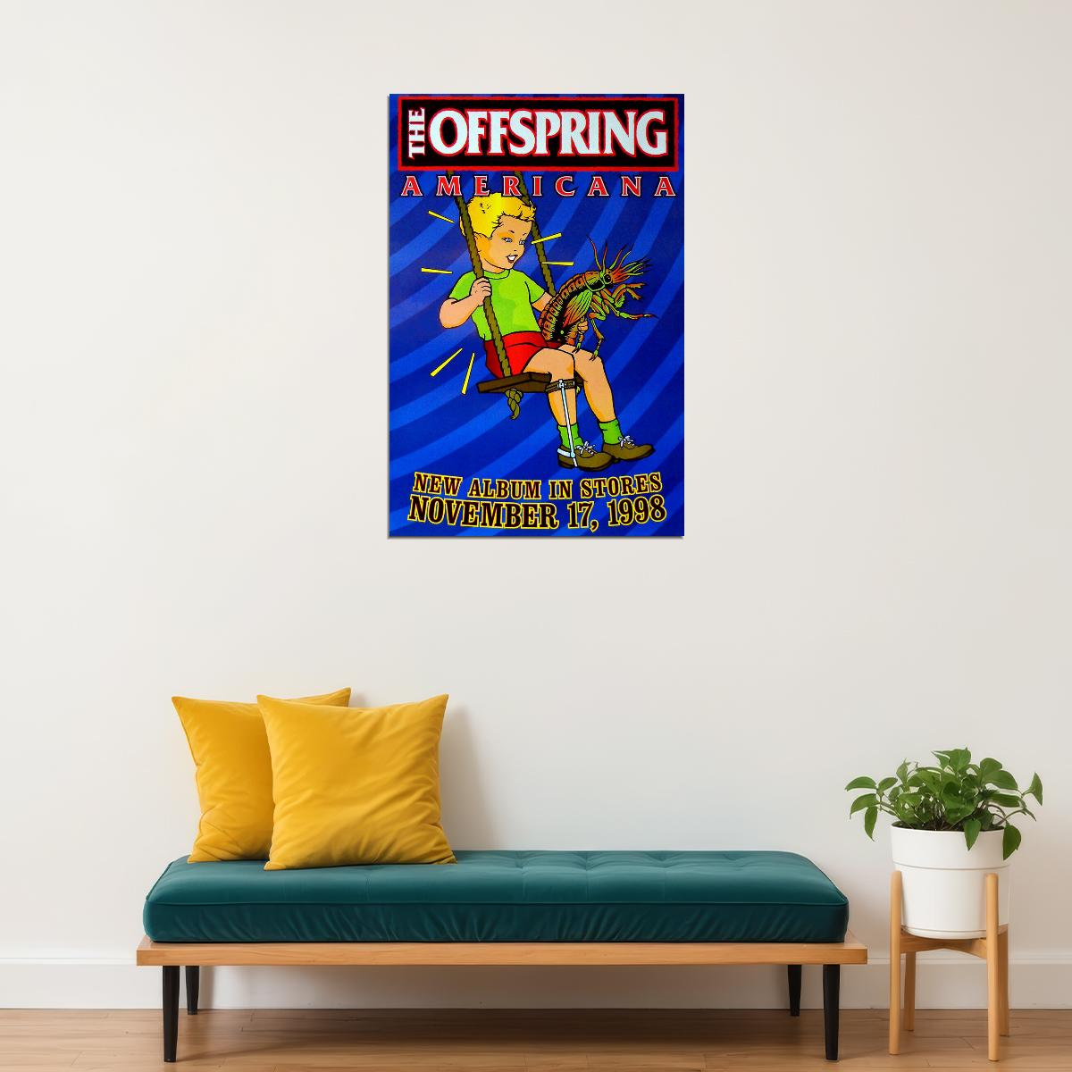 Offspring Americana Music Album Cover Poster Wall Art Print Home Wall Decor