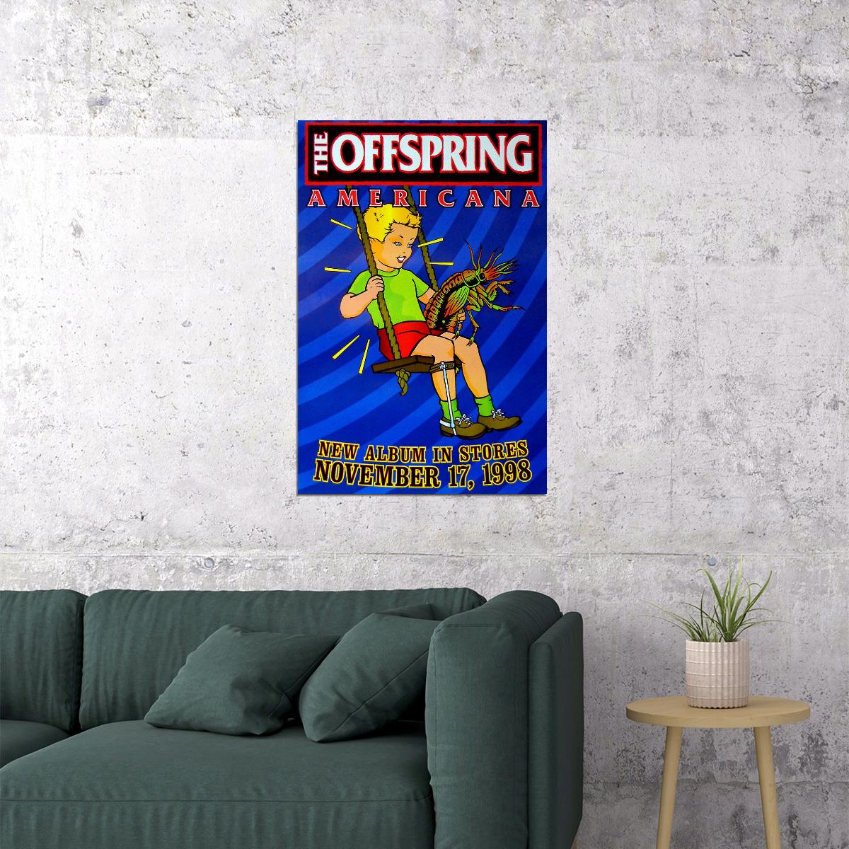 Offspring Americana Music Album Cover Poster Wall Art Print Home Wall Decor