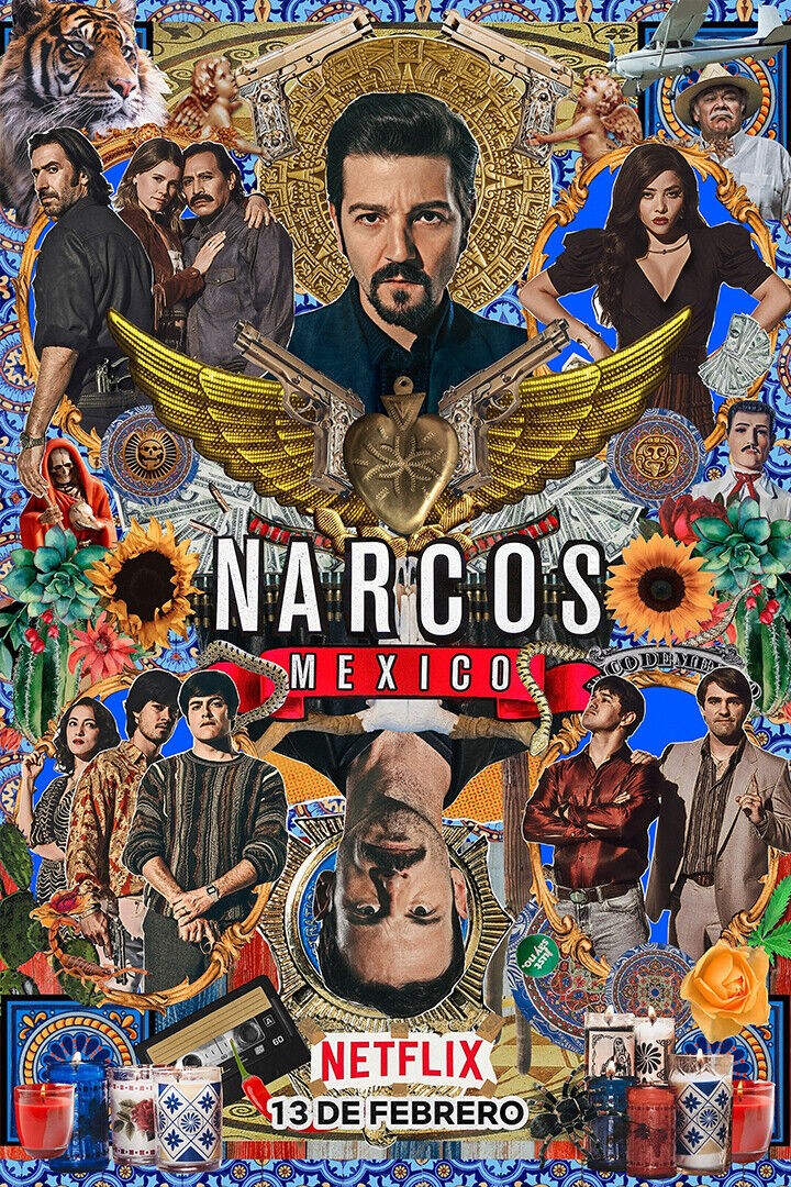 Narcos Mexico Season 2 Action Crime Tv Show Poster Wall Art Print Home Wall Decor