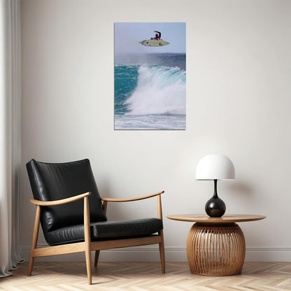 Kelly Slater Professional Surfer Riding Waves Poster Wall Art Print Home Wall Decor