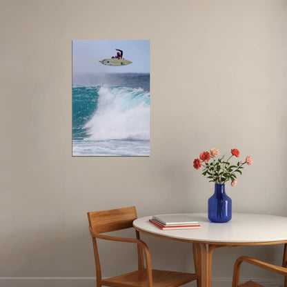 Kelly Slater Professional Surfer Riding Waves Poster Wall Art Print Home Wall Decor