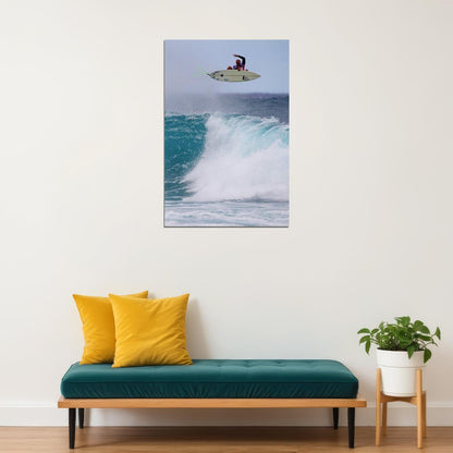 Kelly Slater Professional Surfer Riding Waves Poster Wall Art Print Home Wall Decor