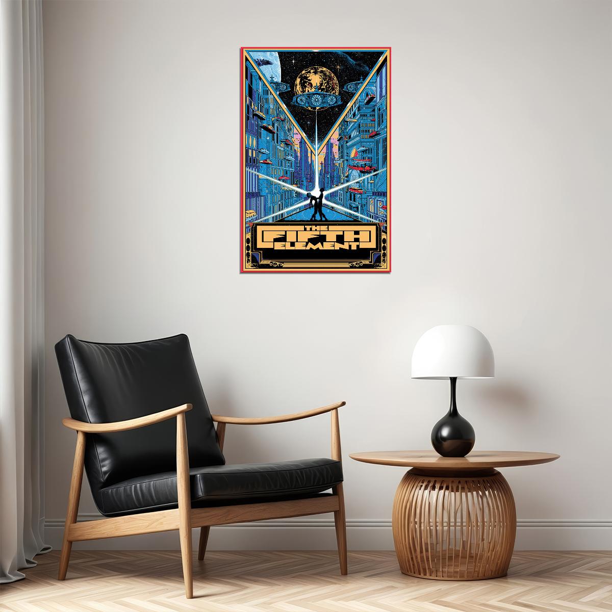 Science Fiction Film Fifth Element Poster Wall Art Print Home Wall Decor