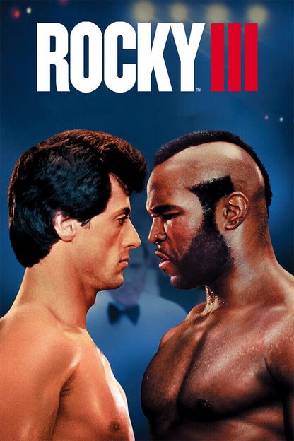 Rocky 3 Iii Movie Sylvester Stallone Boxing Poster Wall Art Print Home Wall Decor