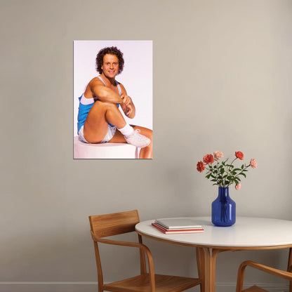 Richard Simmons 80's 90's Teen Tv Movie Poster Wall Art Print Home Wall Decor