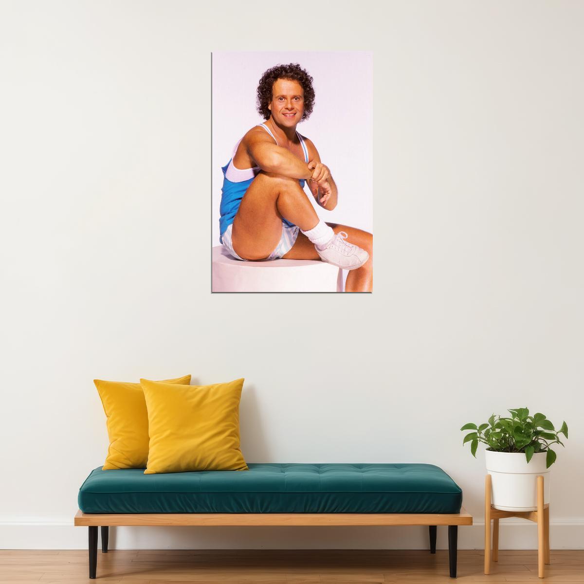 Richard Simmons 80's 90's Teen Tv Movie Poster Wall Art Print Home Wall Decor