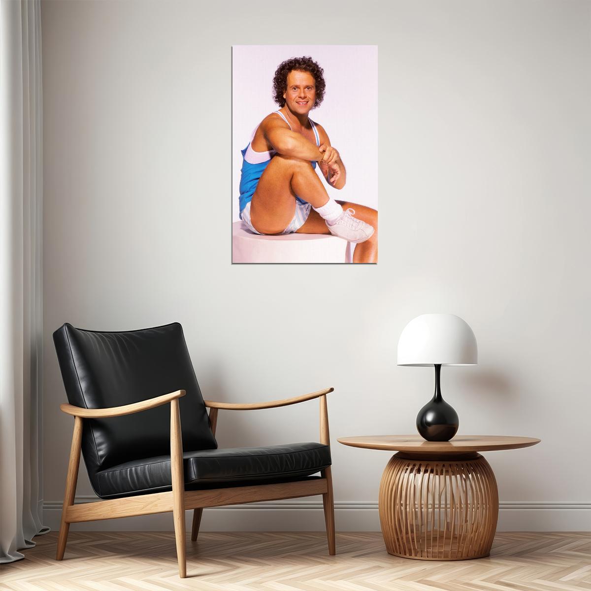 Richard Simmons 80's 90's Teen Tv Movie Poster Wall Art Print Home Wall Decor