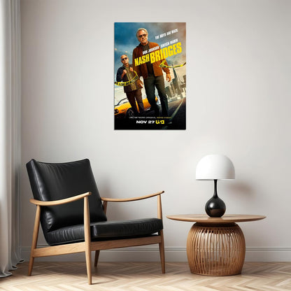 Nash Bridges Movie Crime Drama Action Poster Wall Art Print Home Wall Decor