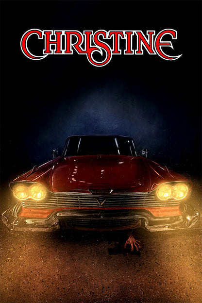 Christine 1983 Classic Movie Horror Mystery Poster Wall Art Print Home Wall Decor