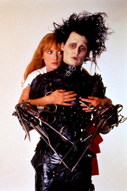 Edward Scissorhands And Kim Fantasy Movie Poster Wall Art Print Home Wall Decor