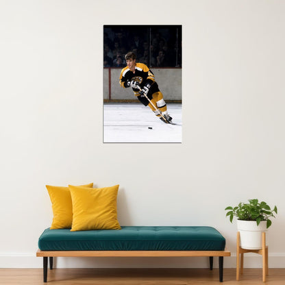 Bobby Orr Celebrity Ice Hockey Player Poster Wall Art Print Home Wall Decor