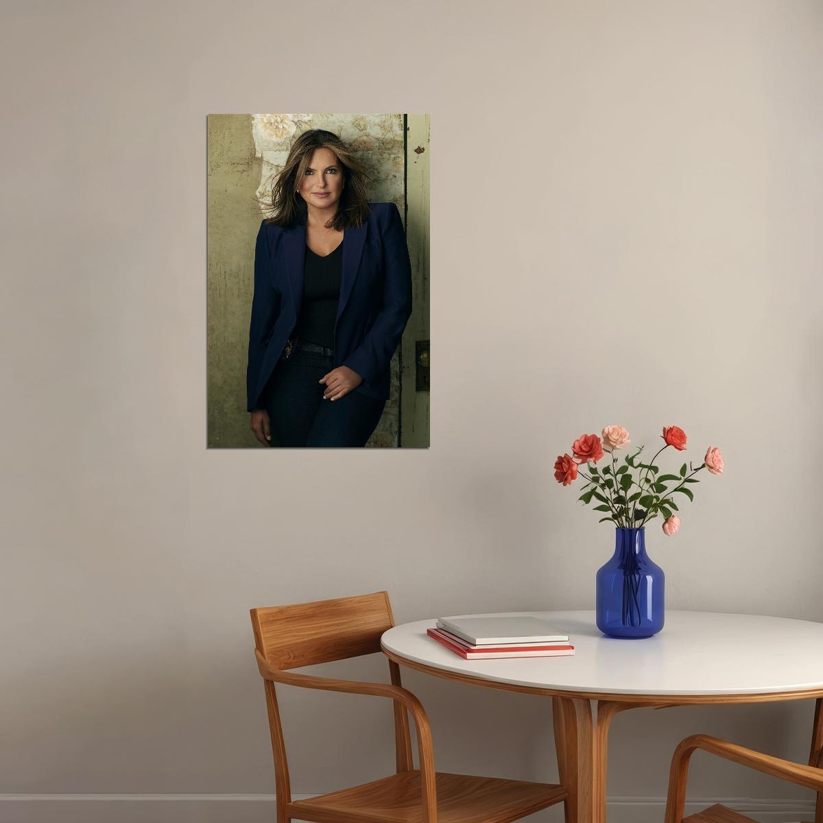 Mariska Hargitay Celebrity Tv Series Actress Star Poster Wall Art Print Home Wall Decor