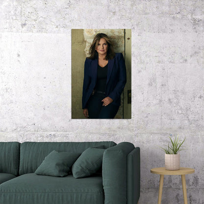 Mariska Hargitay Celebrity Tv Series Actress Star Poster Wall Art Print Home Wall Decor