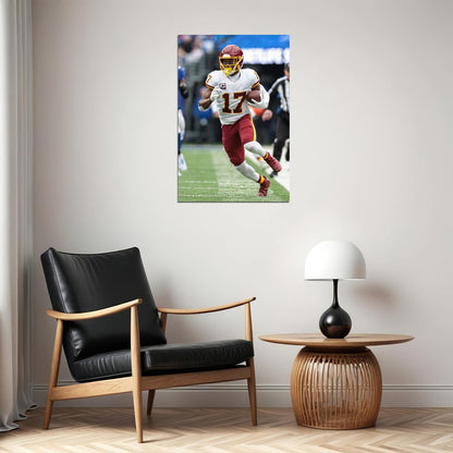 Washington Commanders Terry Mclaurin 17 American Football Poster Wall Art Print Home Wall Decor