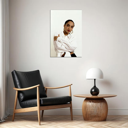 Sade 80's 90's Singer Music Producer Celebrity Poster Wall Art Print Home Wall Decor