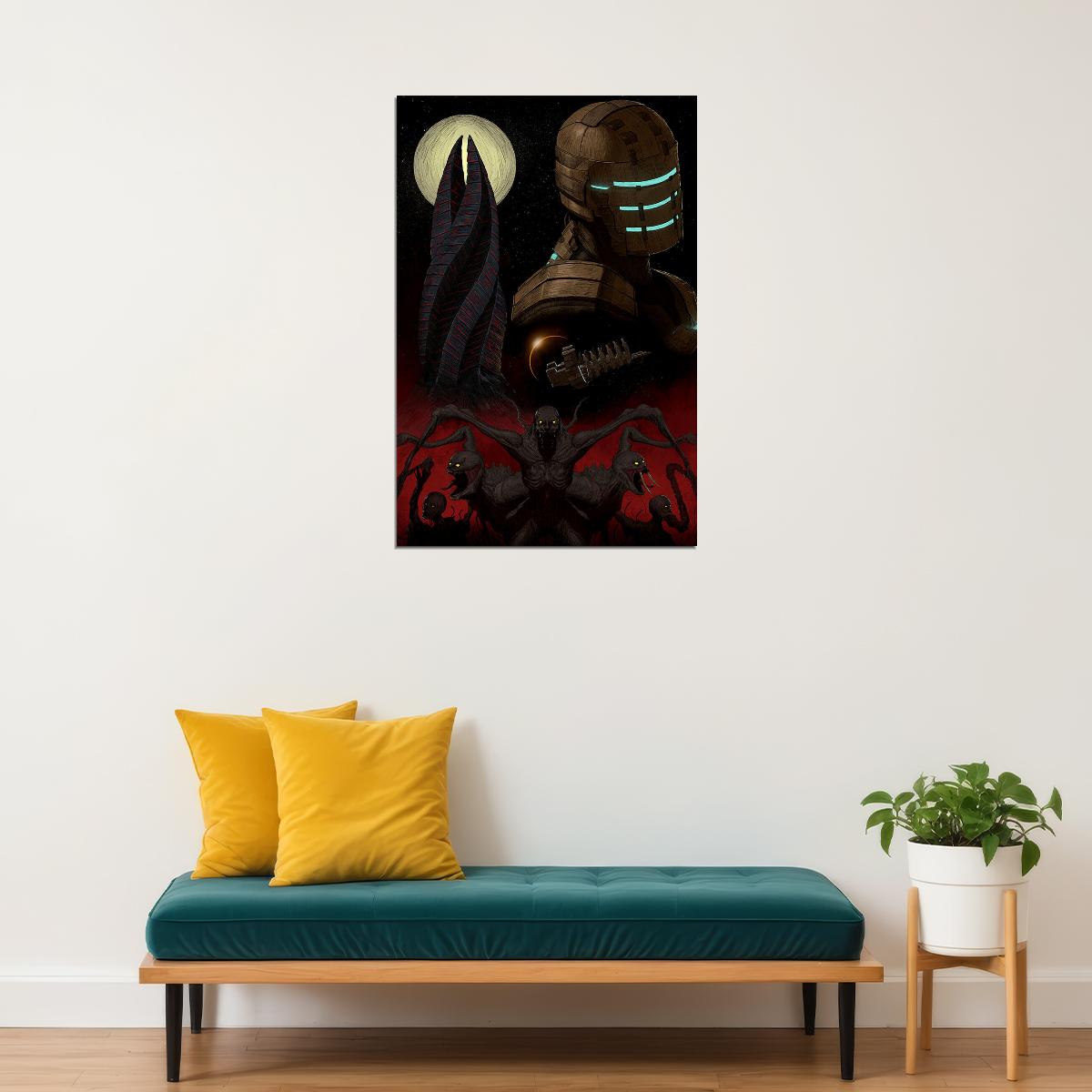 Dead Space Video Game Action Horror Poster Wall Art Print Home Wall Decor