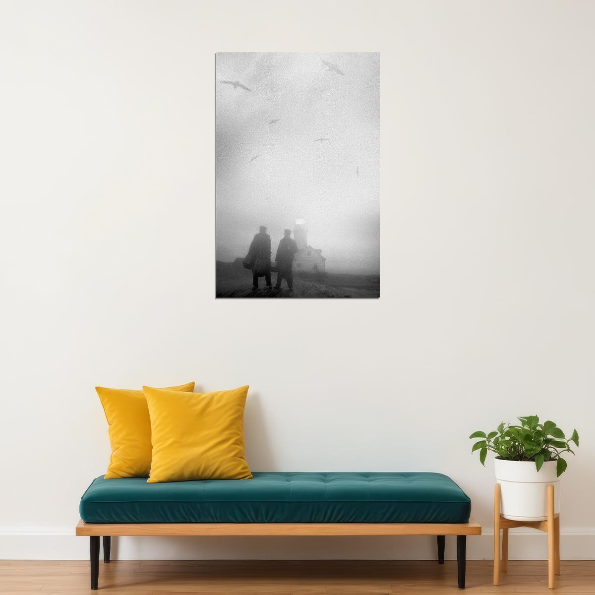 The Lighthouse Movie Robert Eggers Poster Wall Art Print Home Wall Decor