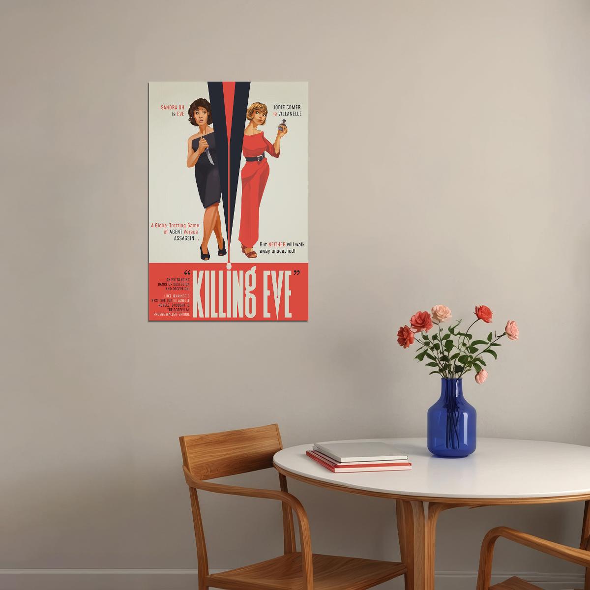 Killing Eve Season 1 2 Hot Usa Tv Show Poster Wall Art Print Home Wall Decor