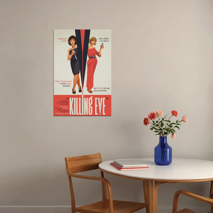 Killing Eve Season 1 2 Hot Usa Tv Show Poster Wall Art Print Home Wall Decor