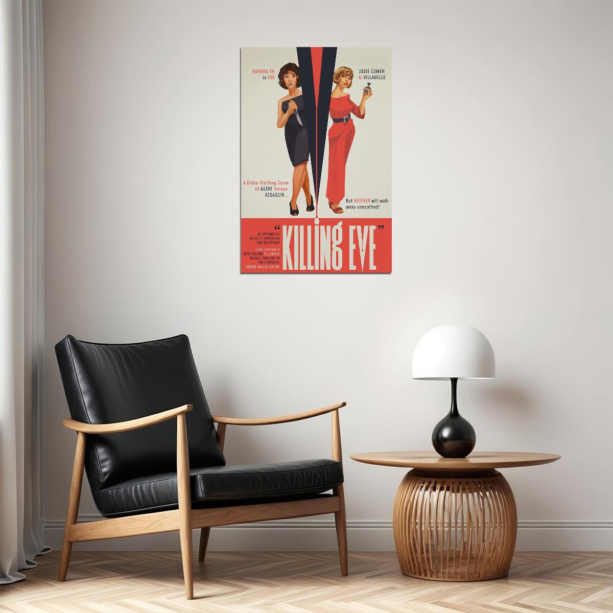 Killing Eve Season 1 2 Hot Usa Tv Show Poster Wall Art Print Home Wall Decor