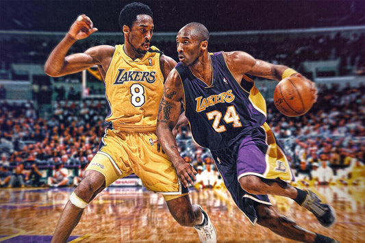 Kobe Kb La Basketball 8 24 Mvp Poster Wall Art Print Home Wall Decor