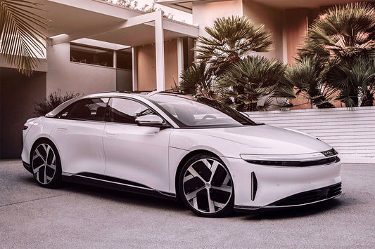 Lucid Air Electric Car Gt Edition Poster Wall Art Print Home Wall Decor